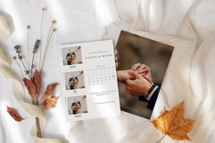 Calendar Save The Date Template with Photo Product Image 2