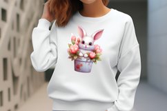 Easter Coffee Cup Sublimation Clipart, Watercolor Clipart Product Image 2
