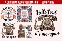 Christian Jesus Sublimation PNG Product Image 1