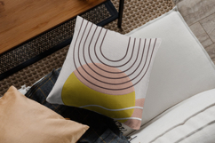 Retro Minimalist Geometric Embroidery Design Product Image 3