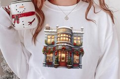 Funny Christmas Boy At Home Clipart Sublimation Product Image 2