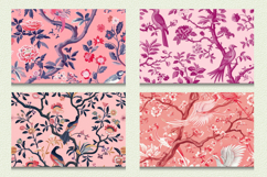 Pink Chinoiserie Cutting Boards sublimation Design Product Image 2