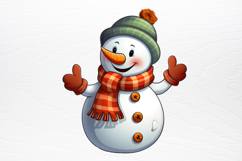 Funny Snowman Sublimation PNG Product Image 2