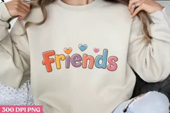 .Friends PNG, Friendship Sublimation PNG Product Image 2