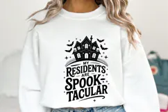 My residents are Spook Tacular Svg | Halloween | Shirt Svg Product Image 1