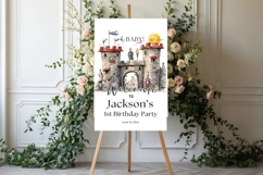 Baby Shower Welcome Sign Template 192 Product Image 2
