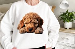 Cute Sleeping Dogs Clipart Product Image 2