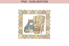 Thrifted cat png design for T-shirts Product Image 2