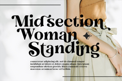 Seravim - Modern Bold Serif Font Product Image 2