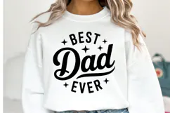 Best Dad Ever svg | Svg Cut File | Shirt Svg Product Image 1