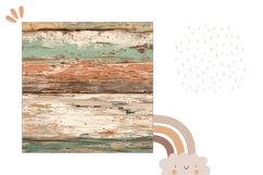 Wooden Pillow Design, Wood Pillow Case, Wooden Print Product Image 2