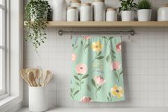 kitchen towel pattern mockup Product Image 3