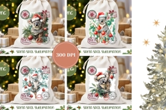 Christmas Koala Santa Sack, Christmas Santa Sack Designs Product Image 2
