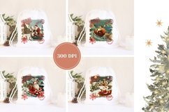 Cartoon Santa Claus Santa Sack, Christmas Gift Bag Designs Product Image 2