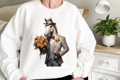 Romantic Gentleman Animal Sublimation Product Image 2