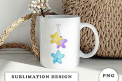 Watercolor Cute Stars png Product Image 2