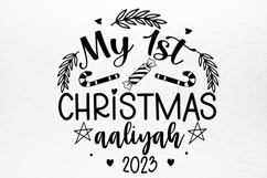 Baby Christmas Ornaments SVG Product Image 2