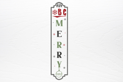 Christmas Vintage Porch Sign SVG Product Image 2