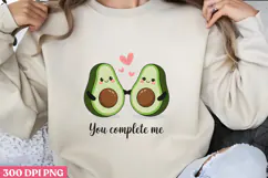You Complete me PNG ,Valentine Sublimation PNG Product Image 1
