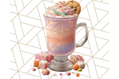 Halloween Drink Clipart PNG, Spooky Cute Beverage Art Product Image 2