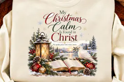 4 Christian Christmas PNG Designs, 4 Christian Inspirational Product Image 2