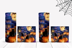 Spooky Halloween Tumbler, Fantasy Tumbler Wrap Design Product Image 2
