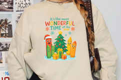 Cute Crayon Christmas Sublimation, Christmas Png Product Image 2