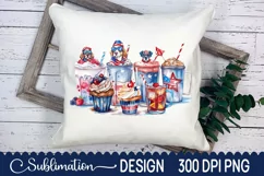 4th Of July Coffee Coffee Sublimation - 4th Of July PNG Product Image 2