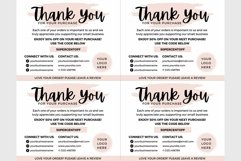 Thank you card for small business pink template| Canva - 01 Product Image 3