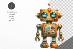 Robot clipart, Nursery clipart, Kids sublimation Product Image 1