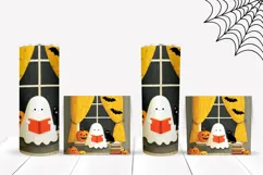 Kids Halloween Ghost Tumbler, Halloween Bats Tumbler Product Image 2
