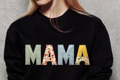 Vol. 10 Patchwork Fabric Mama - PNG Product Image 2