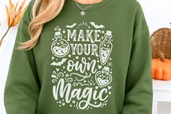 Make Your Own Magic Svg, Halloween Witch Svg, Positive Svg. Product Image 3