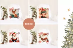 Cartoon Christmas Santa Sack Designs, Christmas Gift Bag Product Image 2