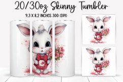 Valentine skinny tumbler - Sublimation Tumbler Design Product Image 1