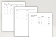 2026 Daily Planner Printable PDF, 365 Days Planner, Product Image 2