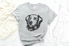 Golden Retriever svg, Goldie, Golden Retriever with tongue Product Image 2