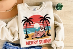 Merry Sunny Svg | Christmas Svg | Shirt Svg Product Image 2