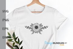 Daisy arrangement svg Product Image 2