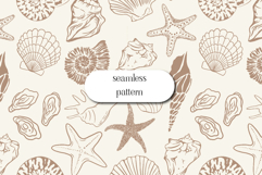 Sea Digital Paper-Underwater Ocean - Shell Digital Paper Product Image 1