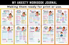 My Anxiety Workbook Journal Product Image 2