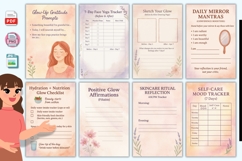 Breathe &amp; Glow Self-Care Journal Product Image 2