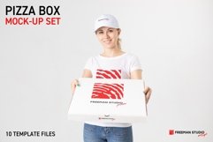 Pizza Box Mock-Up Set Product Image 1