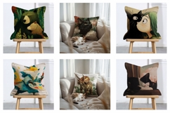 Cartoon Animals Pillow Designs, Kids Pillow Bundle Product Image 2