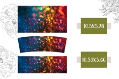 Dark Glitter Tumbler Template, 40 Oz Tumbler Design Product Image 2
