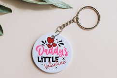 Daddy&#039;s little valentine SVG Product Image 2