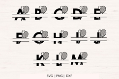 Tennis Monogram SVG Bundle A Z Alphabet Letters Product Image 2