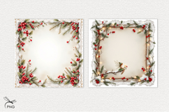 Christmas digital paper, background clipart Product Image 2