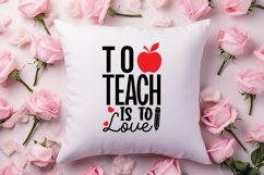 To Teach is to love SVG Product Image 2