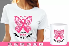 Breast Cancer Family & Friend SVG, Breast Cancer SVGS Product Image 2